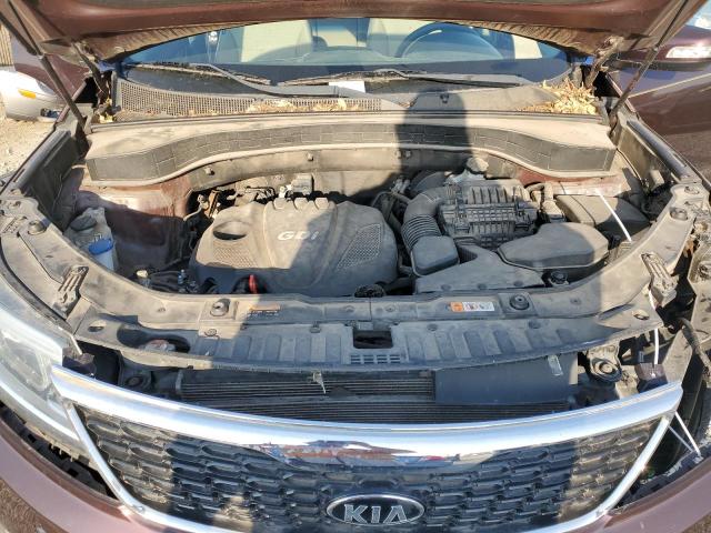 5XYKT3A62FG602874 - 2015 KIA SORENTO LX BURGUNDY photo 12