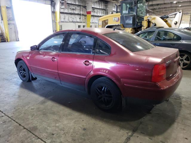 WVWPD63B9XE379578 - 1999 VOLKSWAGEN PASSAT GLX Tünd qırmızı foto 2