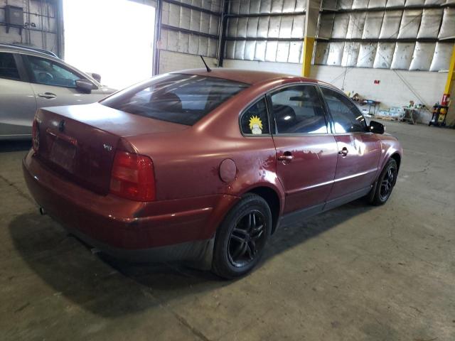 WVWPD63B9XE379578 - 1999 VOLKSWAGEN PASSAT GLX Tünd qırmızı foto 3