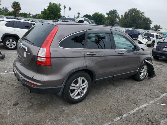 5J6RE4H73AL096461 - 2010 HONDA CR-V EXL BROWN photo 3