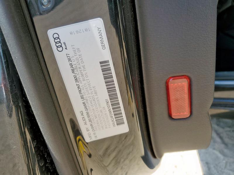 WAUK2AF26KN107901 - 2019 AUDI A6 PREMIUM CHARCOAL photo 13