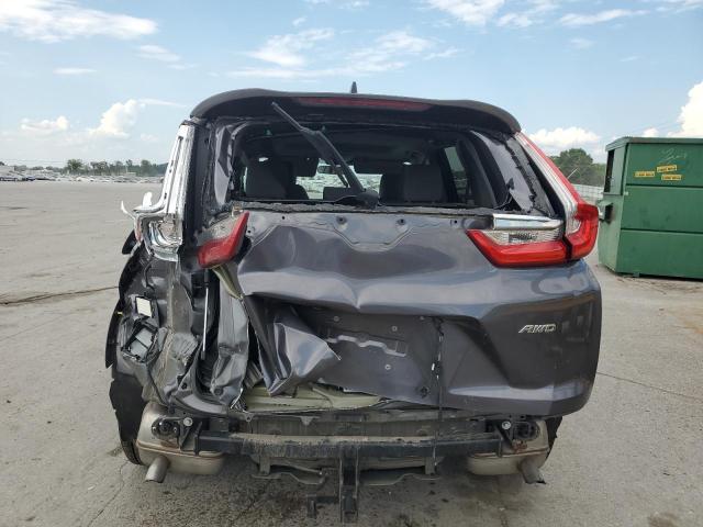 2HKRW2H51KH659342 - 2019 HONDA CR-V EX ნაცრისფერი ფოტო 6