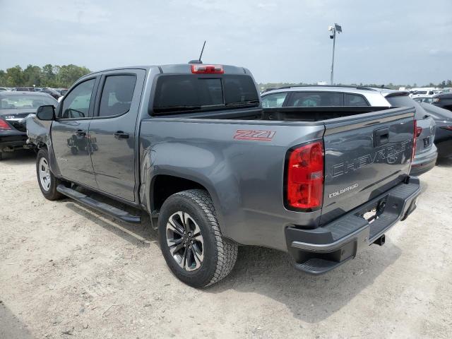 1GCGSDEN0M1282774 - 2021 CHEVROLET COLORADO Z71 GRAY photo 2