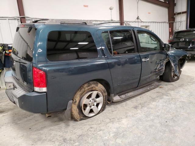 5N1BA08A77N717975 - 2007 NISSAN ARMADA SE TEAL photo 3