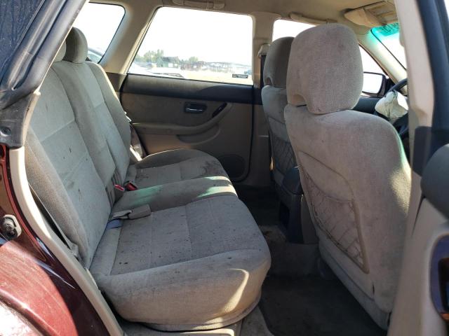 4S3BH675717669669 - 2001 SUBARU LEGACY OUTBACK AWP 勃艮第红 照片 10