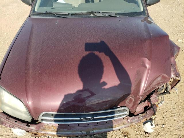 4S3BH675717669669 - 2001 SUBARU LEGACY OUTBACK AWP 勃艮第红 照片 11