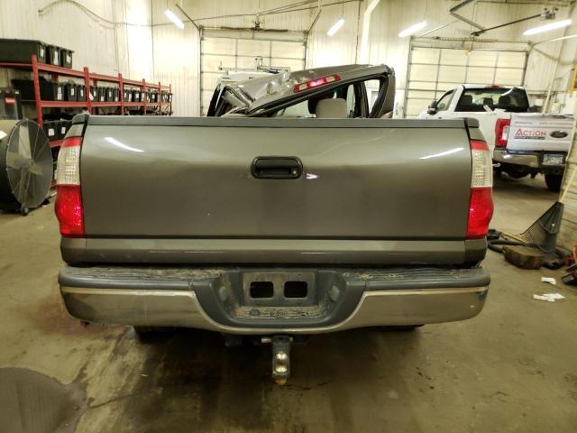 5TBDT44106S528803 - 2006 TOYOTA TUNDRA DOUBLE CAB SR5 GRAY photo 6