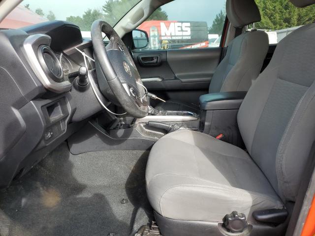 5TFAX5GN8GX068434 - 2016 TOYOTA TACOMA DOUBLE CAB ORANGE photo 7