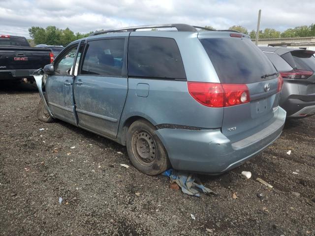 5TDZK23C18S187213 - 2008 TOYOTA SIENNA CE BLUE photo 2