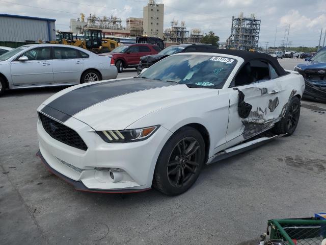 1FATP8UH9H5278102 - 2017 FORD MUSTANG WHITE photo 1