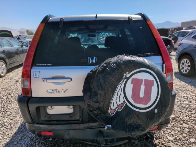 JHLRD78894C040342 - 2004 HONDA CR-V EX 银色 照片 6