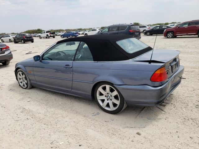 WBABS33481JY52835 - 2001 BMW 325 CI BLUE photo 2