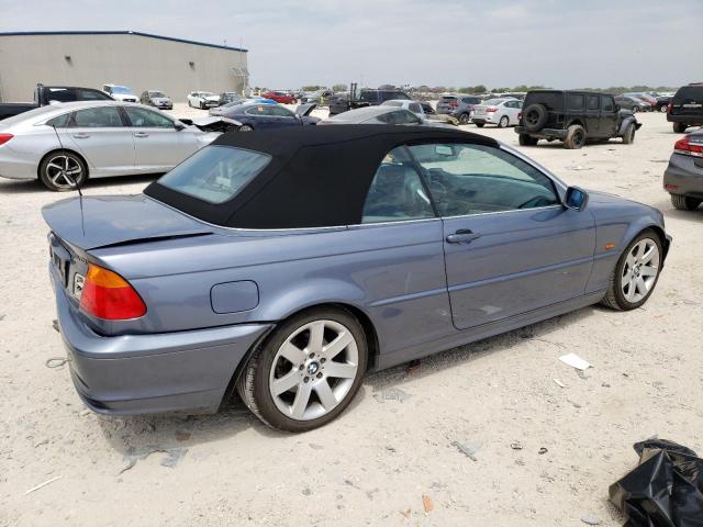 WBABS33481JY52835 - 2001 BMW 325 CI BLUE photo 3