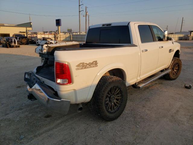 3C6UR5GL9JG248045 - 2018 RAM 2500 LONGHORN WHITE photo 3