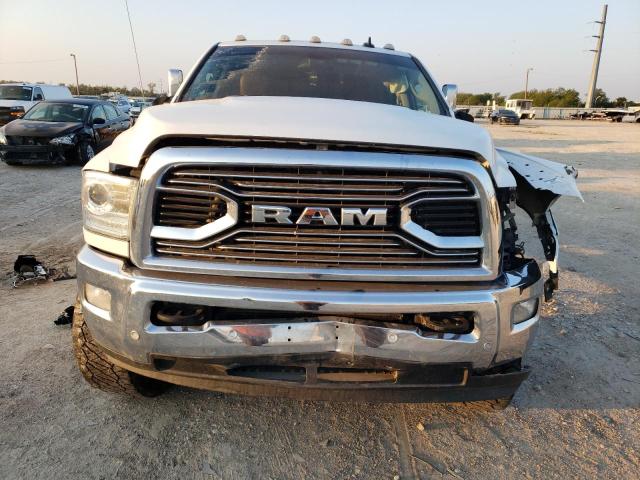 3C6UR5GL9JG248045 - 2018 RAM 2500 LONGHORN WHITE photo 5