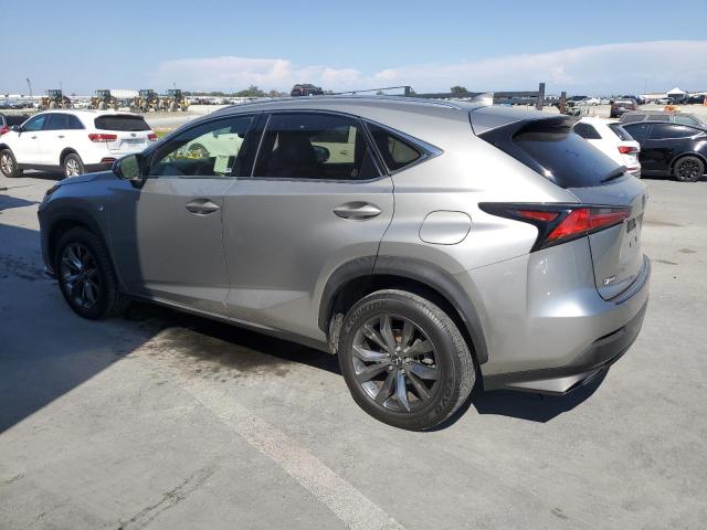 JTJYARBZ8K2118673 - 2019 LEXUS NX 300 BASE ვერცხლისფერი ფოტო 2