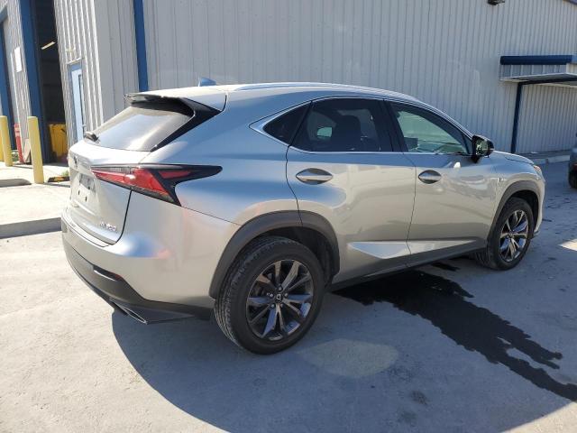 JTJYARBZ8K2118673 - 2019 LEXUS NX 300 BASE ვერცხლისფერი ფოტო 3