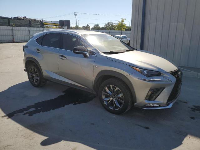 JTJYARBZ8K2118673 - 2019 LEXUS NX 300 BASE ვერცხლისფერი ფოტო 4