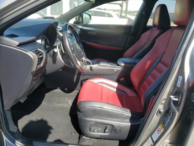 JTJYARBZ8K2118673 - 2019 LEXUS NX 300 BASE ვერცხლისფერი ფოტო 7