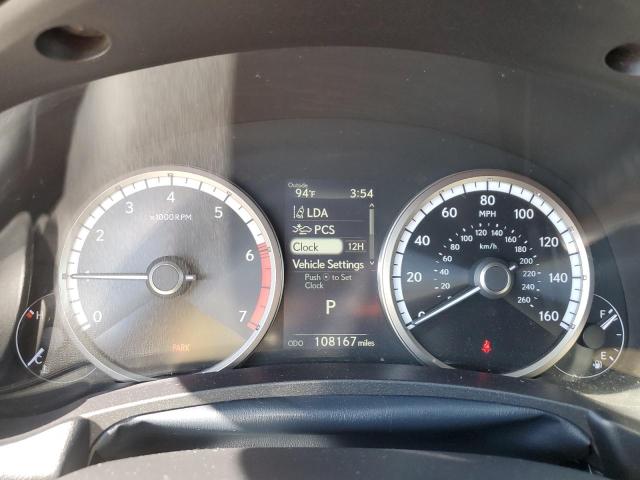 JTJYARBZ8K2118673 - 2019 LEXUS NX 300 BASE ვერცხლისფერი ფოტო 9