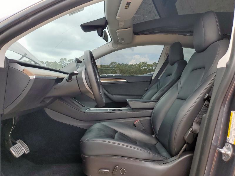 7SAYGDEF3NF530218 - 2022 TESLA MODEL Y ნაცრისფერი ფოტო 7