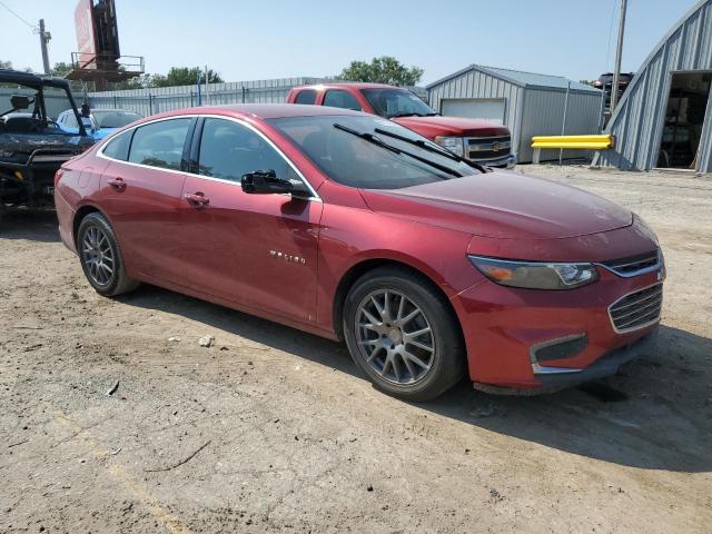 1G1ZE5ST0HF242317 - 2017 CHEVROLET MALIBU LT MAROON photo 4