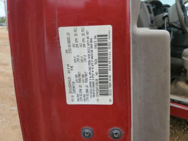 1D7HA16K07J538139 - 2007 DODGE RAM 1500 ST RED photo 12