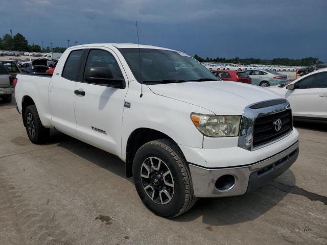 5TFBT54147X008040 - 2007 TOYOTA TUNDRA DOUBLE CAB SR5 WHITE photo 4