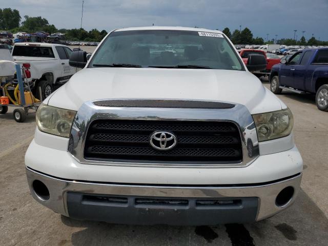 5TFBT54147X008040 - 2007 TOYOTA TUNDRA DOUBLE CAB SR5 WHITE photo 5