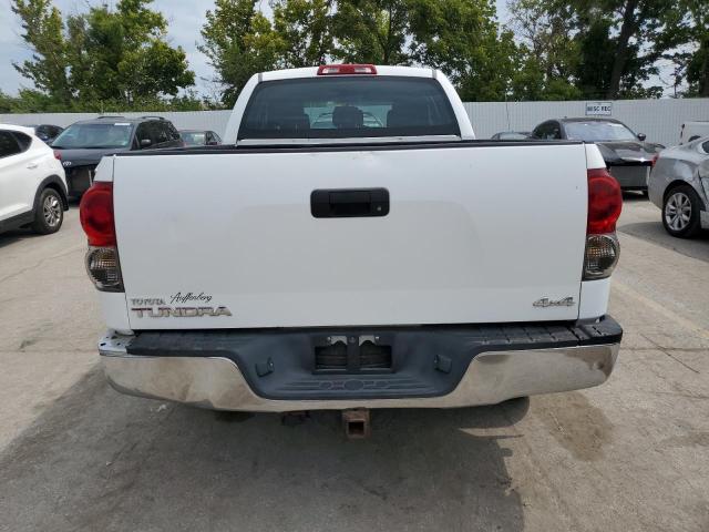 5TFBT54147X008040 - 2007 TOYOTA TUNDRA DOUBLE CAB SR5 WHITE photo 6