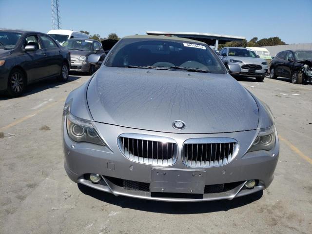 WBAEK73424B322864 - 2004 BMW 645 CI AUTOMATIC SILVER photo 5