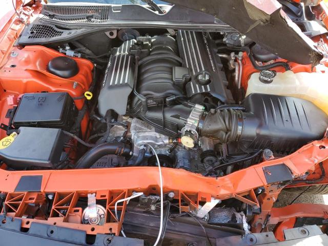 2C3CDZFJ2KH615898 - 2019 DODGE CHALLENGER R/T SCAT PACK ORANGE photo 11