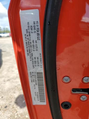 2C3CDZFJ2KH615898 - 2019 DODGE CHALLENGER R/T SCAT PACK ORANGE photo 12