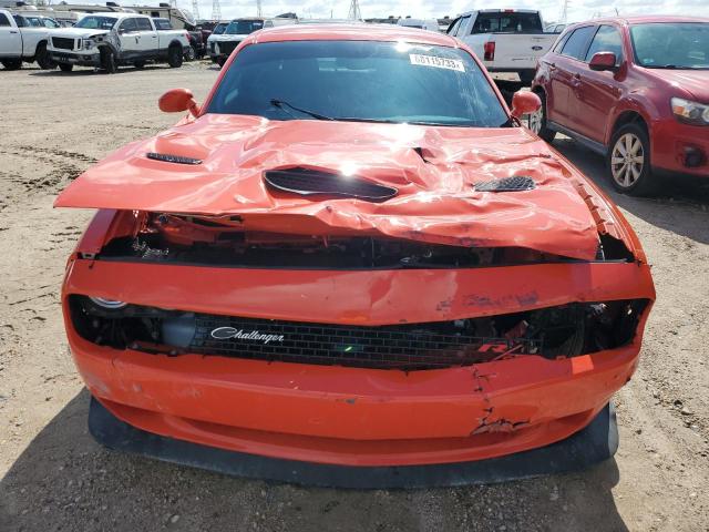 2C3CDZFJ2KH615898 - 2019 DODGE CHALLENGER R/T SCAT PACK ORANGE photo 5