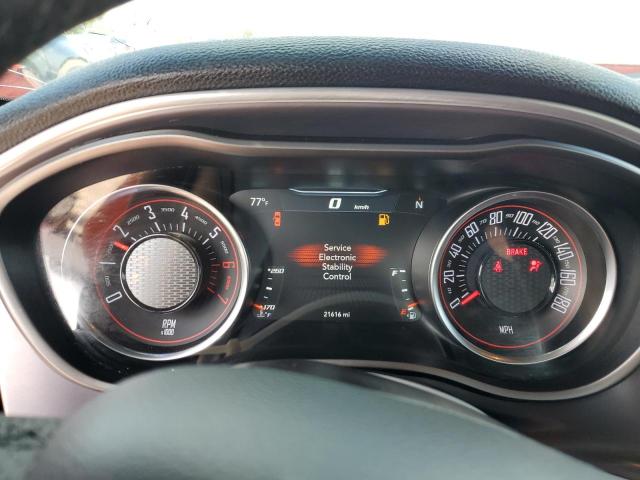 2C3CDZFJ2KH615898 - 2019 DODGE CHALLENGER R/T SCAT PACK ORANGE photo 9