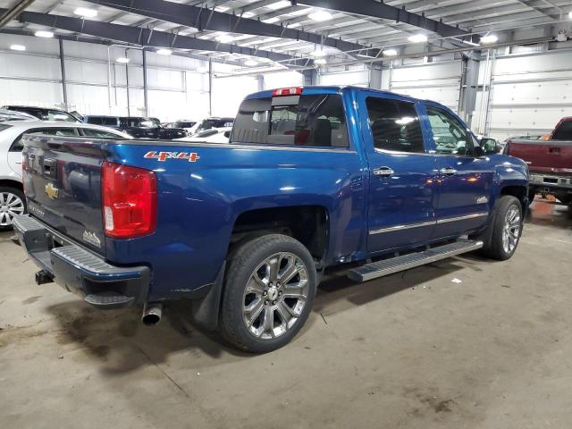 3GCUKTEC9HG419908 - 2017 CHEVROLET silverado K1500 HIGH COUNTRY BLUE photo 3