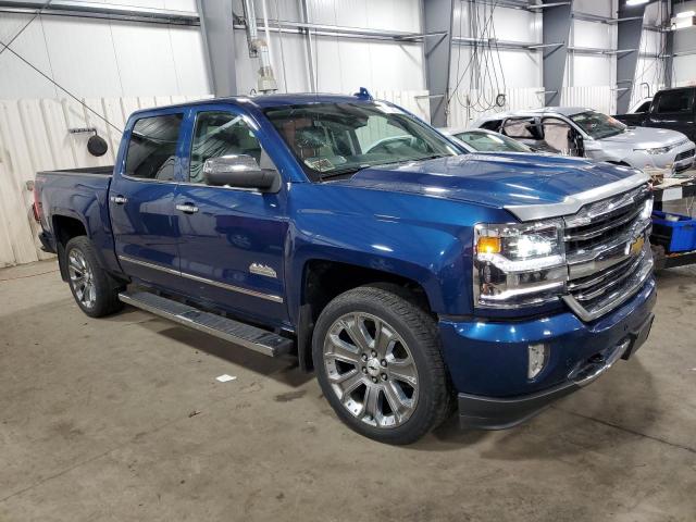 3GCUKTEC9HG419908 - 2017 CHEVROLET silverado K1500 HIGH COUNTRY BLUE photo 4