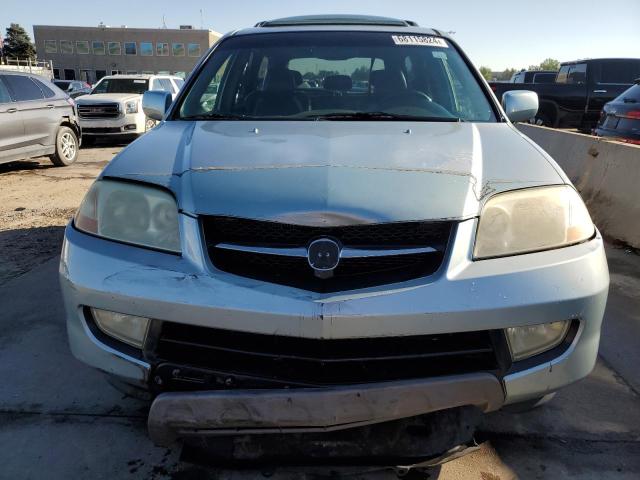 2HNYD18632H526833 - 2002 ACURA MDX TOURING BLUE photo 5