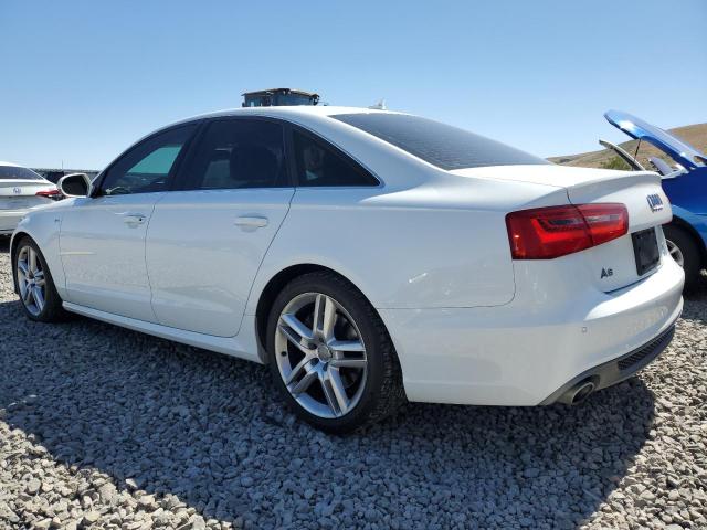 WAUHMAFC1EN080172 - 2014 AUDI A6 PRESTIGE WHITE photo 2