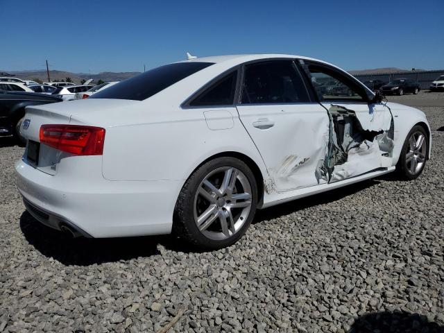 WAUHMAFC1EN080172 - 2014 AUDI A6 PRESTIGE თეთრი ფოტო 3