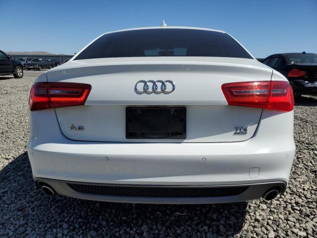 WAUHMAFC1EN080172 - 2014 AUDI A6 PRESTIGE თეთრი ფოტო 6