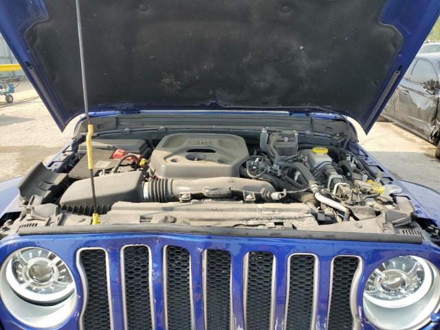 1C4HJXEN7LW214532 - 2020 JEEP WRANGLER U SAHARA Mavi foto 11