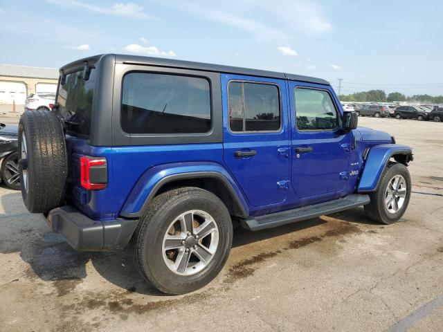 1C4HJXEN7LW214532 - 2020 JEEP WRANGLER U SAHARA Mavi foto 3