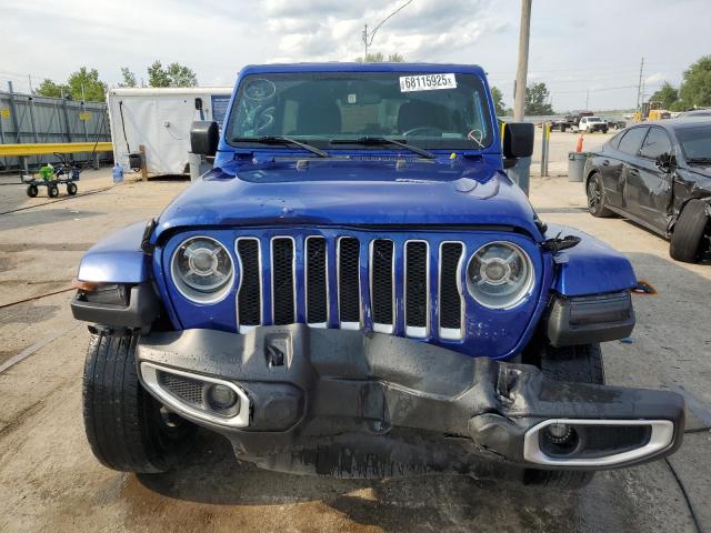 1C4HJXEN7LW214532 - 2020 JEEP WRANGLER U SAHARA Mavi foto 5