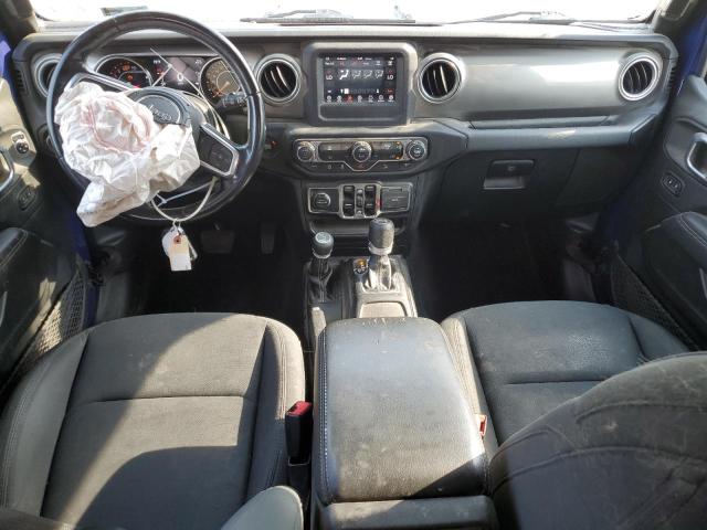 1C4HJXEN7LW214532 - 2020 JEEP WRANGLER U SAHARA Mavi foto 8