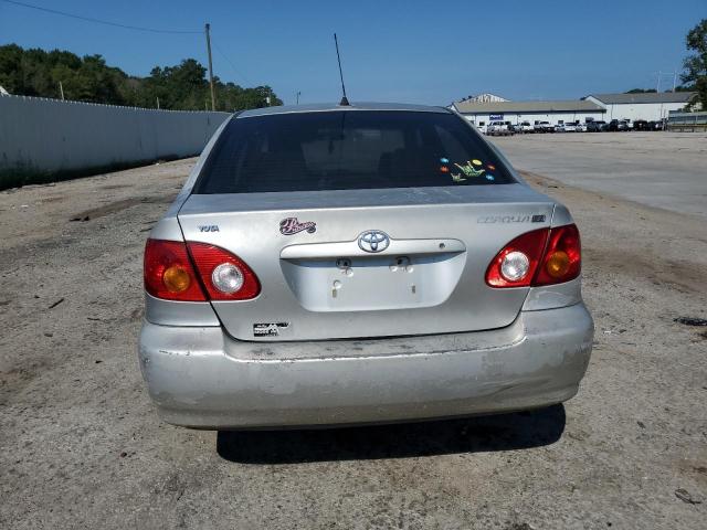 JTDBR32E130041346 - 2003 TOYOTA COROLLA CE SILVER photo 6