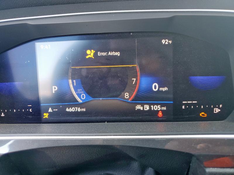 3VV3B7AX0NM157285 - 2022 VOLKSWAGEN TIGUAN SE GRAY photo 9