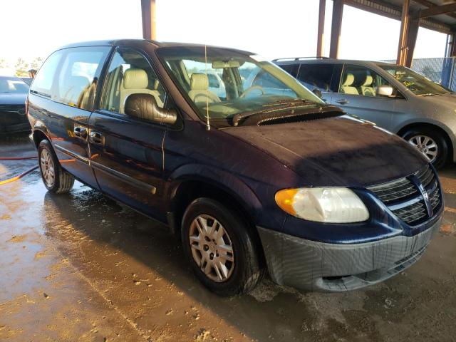 1D8GP25E66B556712 - 2006 DODGE CARAVAN SE BLUE photo 4