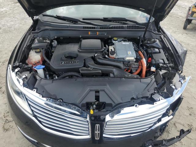 3LN6L2LUXGR622431 - 2016 LINCOLN MKZ HYBRID BLACK photo 11
