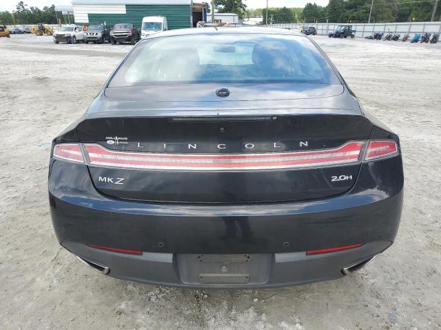 3LN6L2LUXGR622431 - 2016 LINCOLN MKZ HYBRID BLACK photo 6